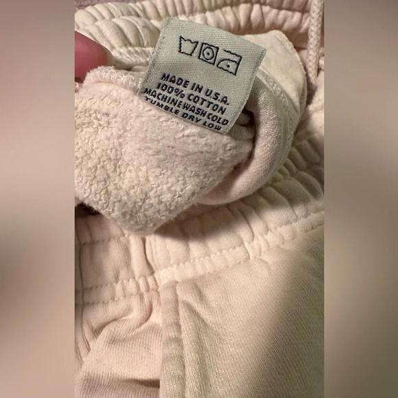 NWOT Sporty & Rich x Prince Health Sweatpant - Cream/Bel Air Blue XL - Picture 10 of 11